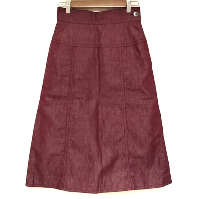 Auténtica falda para mujer LOUIS VUITTON - Burdeos Foto 1 de 4