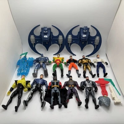 Vintage Lot Of Kenner DC Batman & Superman Figures & Accessories 1990’s - READ - Image 1 of 4