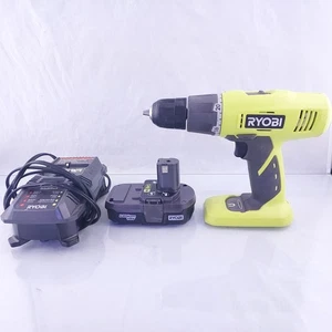 Ryobi P209 Bohrmaschine mit Akku & Ladegerät Schrauber kabellos 18V - Bild 1 von 5