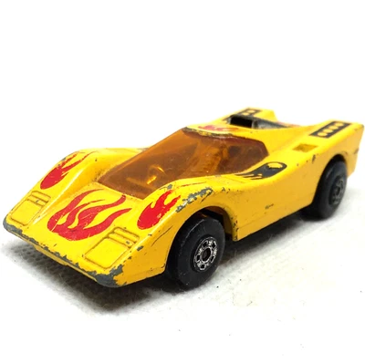 Lesney Matchbox Superfast Flamin Manta No.9 Yellow 1971 Made In United Kingdom - Image 1 of 4