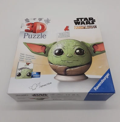 Rompecabezas 3D Ravensburger Star Wars Mandalorian Grogu (con orejas) Foto 1 de 4