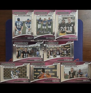 NFL Football 25 Panini Absolute Introductions Rookie Cards 8 Karten Variety Lot  - Bild 1 von 1
