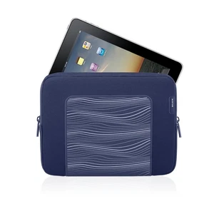 iPad Air 2 3 4 5 6 & 10.5" iPad Pro 9.7" Belkin Sleeve Soft Pouch Zip Case Blue - Picture 1 of 1