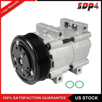 For Ford F-250 F-350 E-350 Econoline 7.3L 1993-1997 A/C Compressor - Image 1 of 4