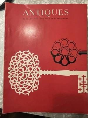 Magazine Antiques - January 1968 - Image 1 of 2