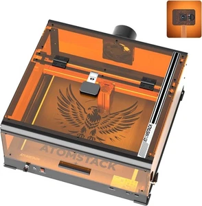 ATOMSTACK A6 Ultra Laser Graviermaschine mit B3 Enclosure,6W Lasergravur,370x310 - Bild 1 von 7