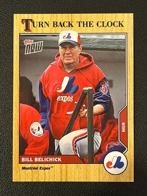 Bill Belichick 2023 Topps Now Turn Back The Clock Expos QTY - Image 1 of 2