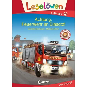 Leselöwen 1. Klasse - Achtung, Feuerwehr im Einsatz! - Bild 1 von 1