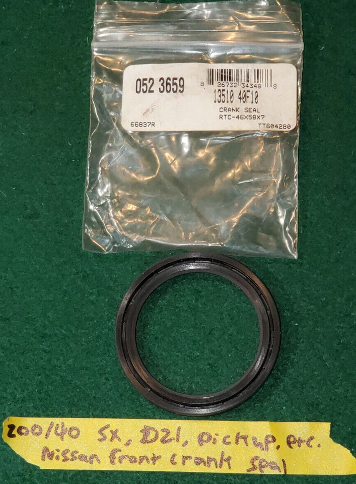 Sello de aceite del cigüeñal para camioneta Nissan 200 240 SX de carrocería dura Foto 1 de 1