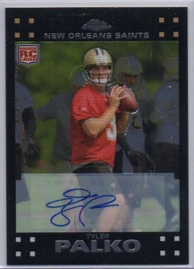 2007 Topps Chrome #TC176, TYLER PALKO RC Auto / Autograph, New Orleans Saints - Picture 1 of 2