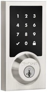 Kwikset 918CNTZW700-S Home Connect Contemporary Keyless Entry - Nickel - Picture 1 of 12