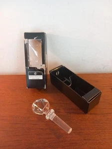 Vintage Royal Doulton Glass Crystal Bottle Stopper SATURN - Picture 1 of 13
