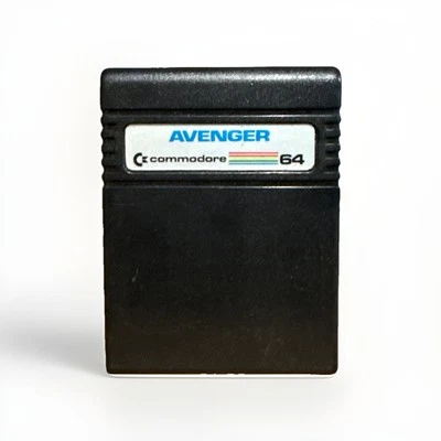 Avenger Commodore 64, C64, Vintage Game Cartridge - Image 1 of 4