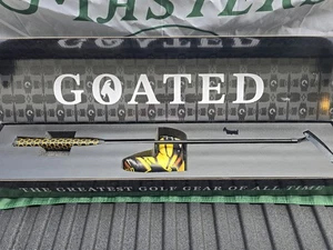 GOATED MUHAMMAD ALI 35" BLADE PUTTER WITH HEADCOVER BALLMARKER & COLLECTOR BOX - Picture 1 of 7