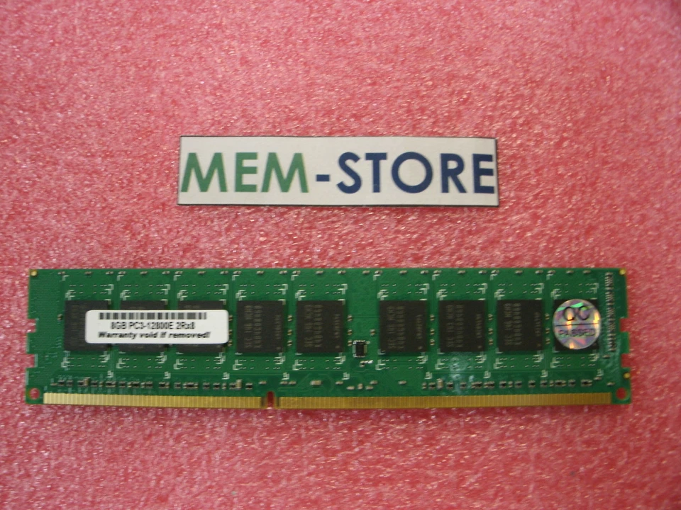 669324-B21 8GB PC3-12800E 1600MHz ECC UDIMM Memory for HPE Microserver Gen8 - Image 1 of 1