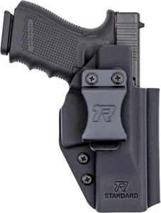 Rounded Universal Holster Ambidextrous Standard Fit Kydex – Black - Picture 1 of 6