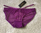Dita Von Teese Bikini Knicker  Dahlia Size Uk 10 Purple Bnwt