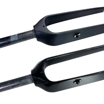 Bicycle Front Fork Straight Mountain Bike Front Forks 31.8MM Offset 45MM Forks - Image 1 of 4