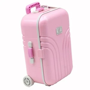 Gepäck Mini Miniatur Puppen koffer Reise koffer Puppen wagen For 1/4 1/6 Dolls - Bild 1 von 15
