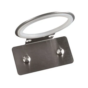 Edelstahl Haartrockner Halterung Fön Halter zum Bohren Wandhalterung Badezimmer - Bild 1 von 3