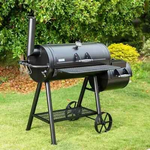 Outdoor Charcoal Grill Smoker Charcoal Barbecue Grill with Large Cooking Area - Picture 1 of 11