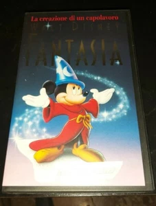 RARO Edizione Limitata Fantasia Topolino Disney FILM originale VHS ITALIANO 1991 - Foto 1 di 5