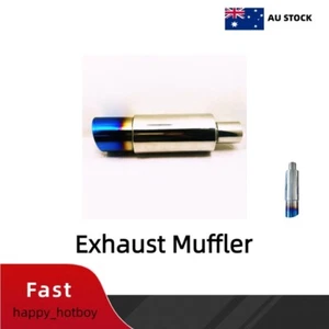 Removable Universal Motorcycle Exhaust Pipe Muffler Silencers For Racer 1 pack - Picture 1 of 11