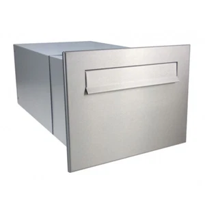 Through Wall High LBD-242 Telescopic 390-620mm Capacity Lockable Post Box - Picture 1 of 5