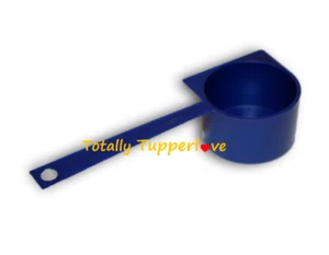Cuchara de café Tupperware vintage cuchara pequeños tesoros gadget azul oscuro nuevo de lote antiguo - Imagen 1 de 1