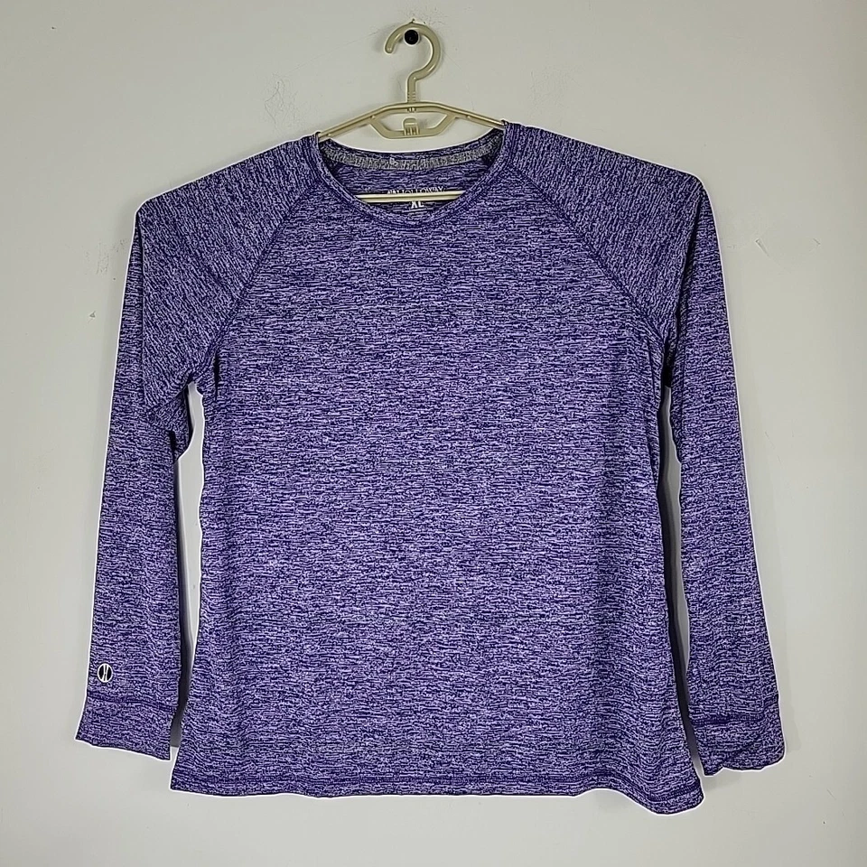 Camisa HOLLOWAY XL para mujer manga larga poliéster brezo púrpura nueva sin etiquetas Foto 1 de 4