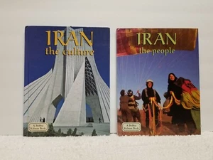 Iran the Culture AND Iran the People Lot of 2 Books Homeschool Social Studies - Imagen 1 de 11