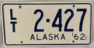 1962 ALASKA targa LT 427 Juneau Anchorage Denali Fairbanks Sitka Wasilla - Foto 1 di 10