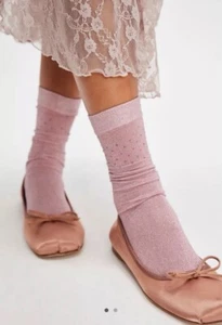 Free People Baby Shimmer Socks - Picture 1 of 5