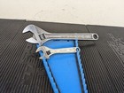 #ax192 Armstrong Tools USA 28-406 & 28-412 Adjustable Wrench Set 6" & 12" GMTK