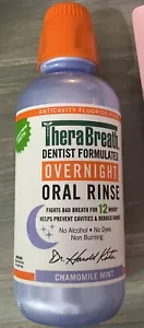 Enjuague bucal TheraBreath durante la noche, sabor manzanilla menta, sin alcohol, 16 fl oz - Imagen 1 de 2