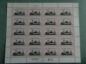 US SCt# 3192 1998 32c Pane of 20 Remember the Maine 1 MNH FREE SHIPPING (F) - Picture 1 of 1
