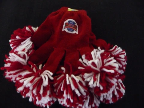 ALABAMA CRIMSOM TIDE 2010 CHAMPIONSHIP Pom Pom GLOVES Cover