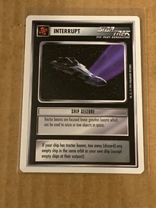 Star Trek CCG Beta WB 1995 Ship Seizure - Picture 1 of 2