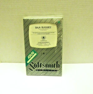 RARE Baja Buggies by Softsmith for Atari 400/800 - NEW / SEALED ** RARITY 9! ** - Picture 1 of 2