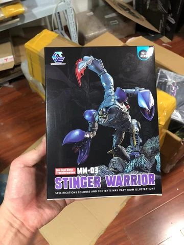New Transform Element TE-MM03 Scorpion Scorponok Transforms Figure In stock MISB Cover
