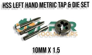 Metric Left hand  HSS Tap & Dies * Taps are 3pc variations from 5-12mm you pick - Imagen 1 de 22