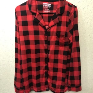 Jammies For Your Families Damen Schlafanzug Buffalo rot schwarz kariert * TS Women * - Bild 1 von 3