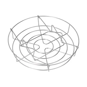 Estante de enlatado plano de acero inoxidable con asas antiescaldaduras para cocinar YAN - Imagen 1 de 22