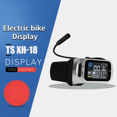 Electric Bicycle XH-18 LCD Colorful Display 6 Pin Waterproof Connector  - Image 1 of 4