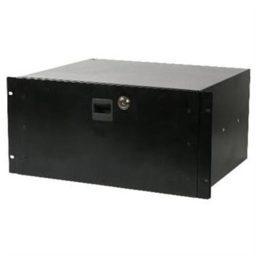 5U Equipment Rack Mount Steel Locking Storage Drawer Case 19
