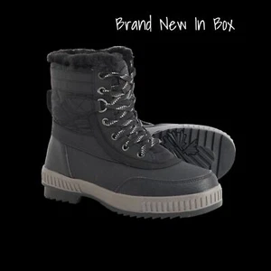 Waterproof Black Pajar Snow Boots for Women, Insulated Karley EU 36 US 5-5.5 New - Imagen 1 de 11