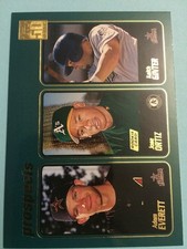 2001 Topps Adam Everett - Jose Ortiz - Keith Ginter Rookie Card #374 RC - MINT 