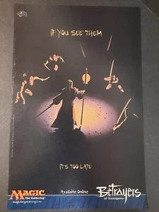 MTG Magic the Gathering: Betrayers of Kamigawa ~ Comic Page PRINT AD 2005 - Picture 1 of 1