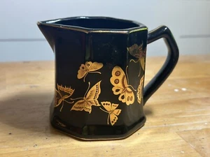 Vintage Enesco “Golden Butterflies” Creamer Japan in EUC - Picture 1 of 14