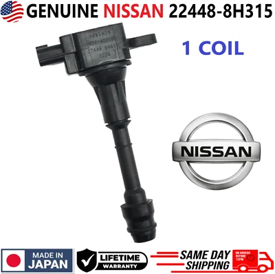 NISSAN Ignition Coil For 2002-2013 Nissan Altima Sentra X-Trail 2.5L 22448-8H315 - Image 1 of 4